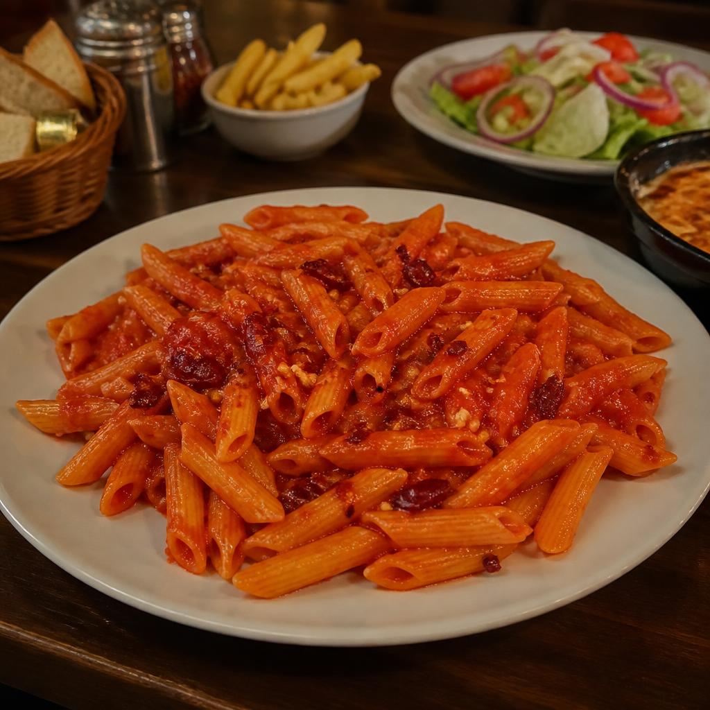 Penne arrabiata